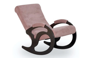 Кресло-качалка с мягким подлокотником "Лидер-М"