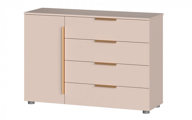 Комод 1200 "Хилтон №21" 4 ящика + 1 дверь