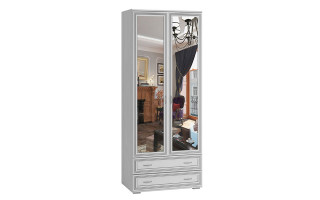 Шкаф 2х дверный с зеркалом "Ливорно" ЛШ-23